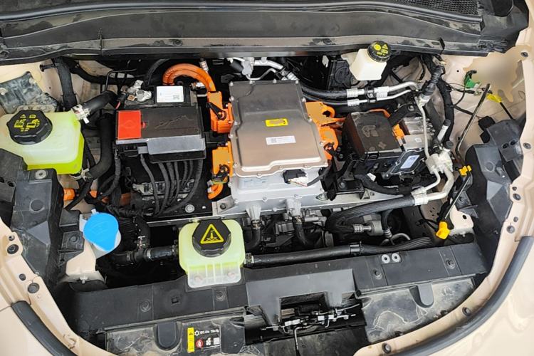 Used ORA Good Cat 2025 Model, 430 km Luxury Version Engine Bay