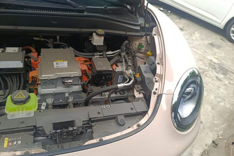 Used ORA Good Cat 2025 Model, 430 km Luxury Version Engine Bay Left