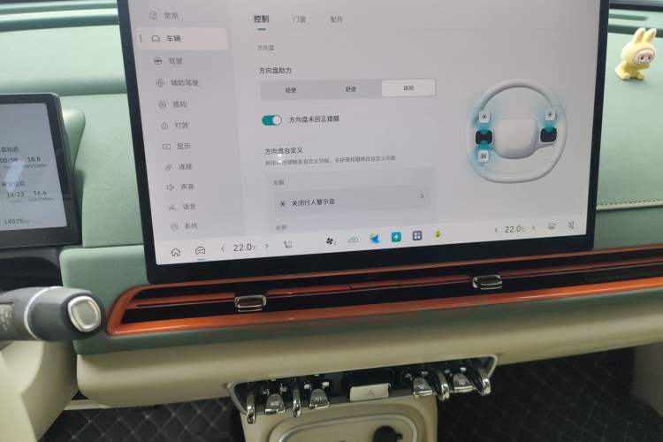 Used ORA Good Cat 2025 Model, 430 km Luxury Version Audio And AC Panel