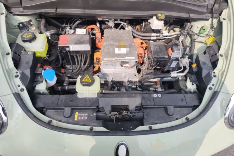 Used ORA Good Cat 2025 Model, 430 km Luxury Version Engine Bay