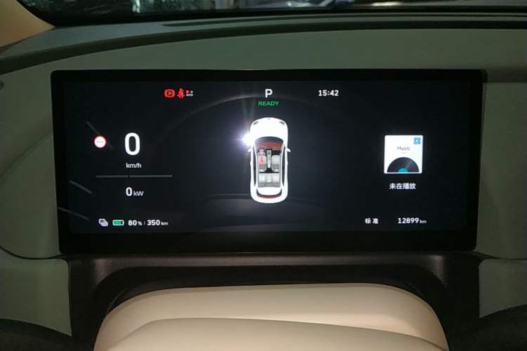 Used ORA Good Cat 2025 Model, 430 km Prestige Version Instrument Cluster
