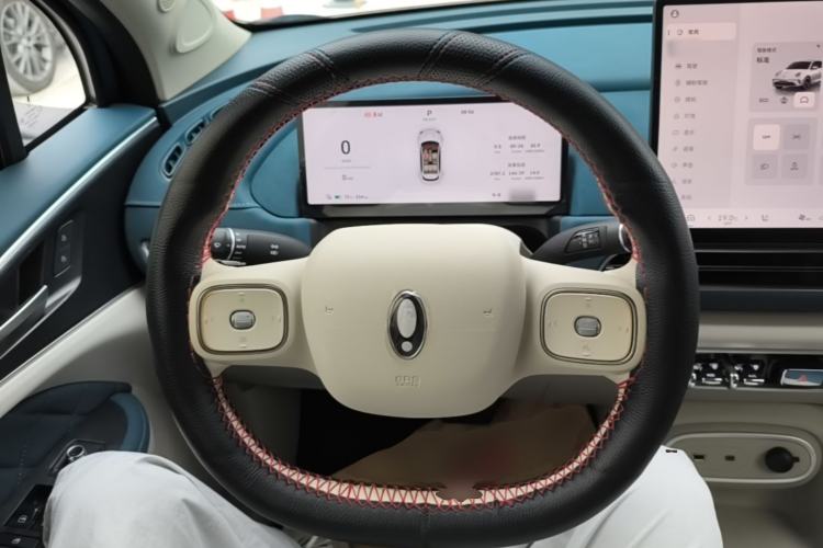Used ORA Good Cat 2025 Model, 430 km Luxury Version Steering Wheel