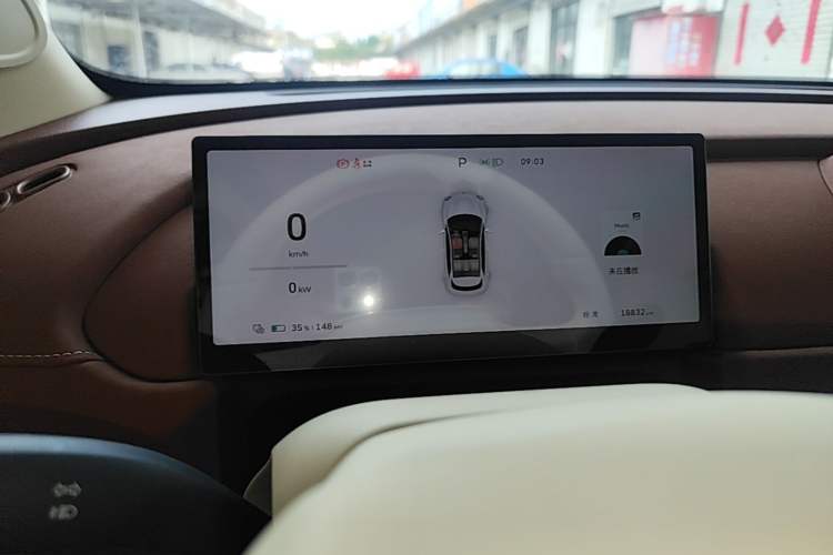 Used ORA Good Cat 2025 Model, 430 km Luxury Version Instrument Cluster