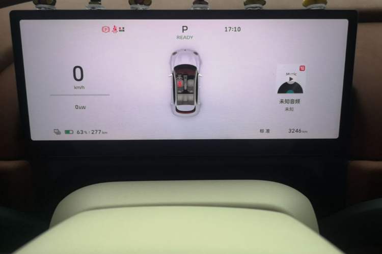 Used ORA Good Cat 2025 Model, 430 km Luxury Version Instrument Cluster