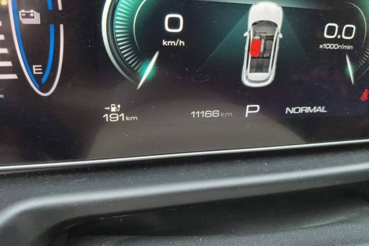 Used ORA Good Cat 2025 Model, 401km Classic Edition Odometer Close Up