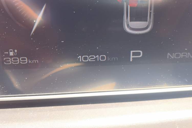 Used ORA Good Cat 2025 Model, 401km Classic Edition Odometer Close Up