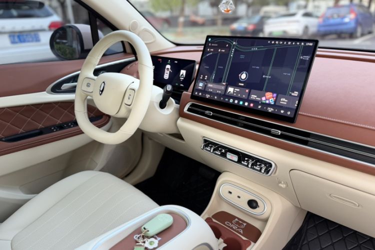 Used ORA Good Cat 2025 Model, 430 km Prestige Version Interior 9