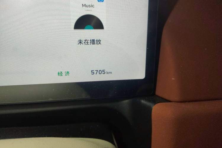 Used ORA Good Cat 2025 Model, 430 km Luxury Version Odometer Close Up