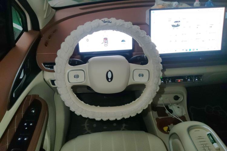 Used ORA Good Cat 2025 Model, 430 km Luxury Version Steering Wheel