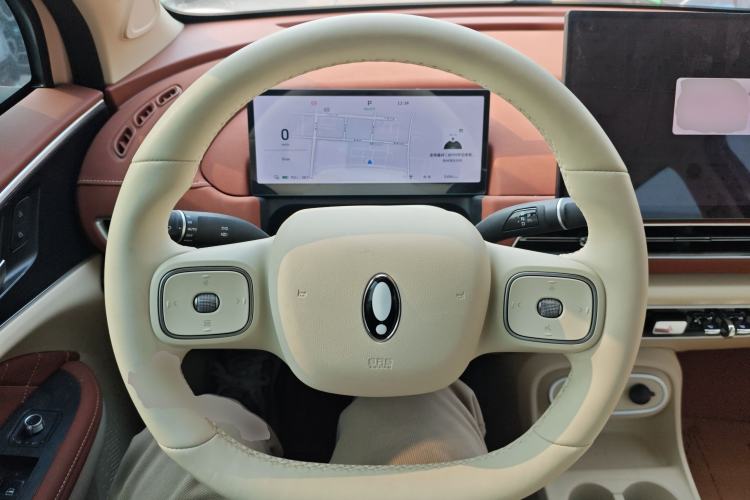 Used ORA Good Cat 2025 Model, 430 km Luxury Version Steering Wheel