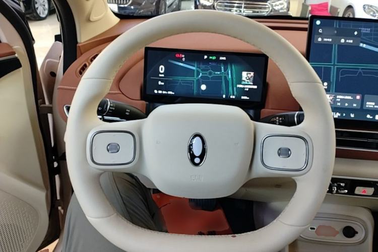 Used ORA Good Cat 2025 Model, 430 km Luxury Version Steering Wheel