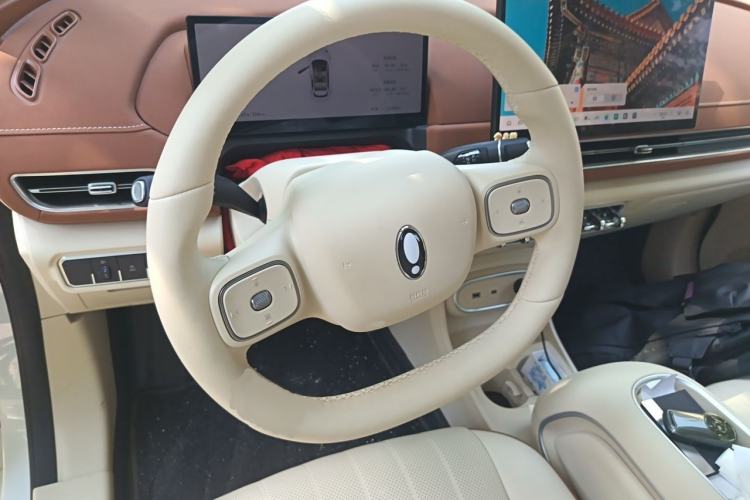 Used ORA Good Cat 2025 Model, 430 km Luxury Version Steering Wheel