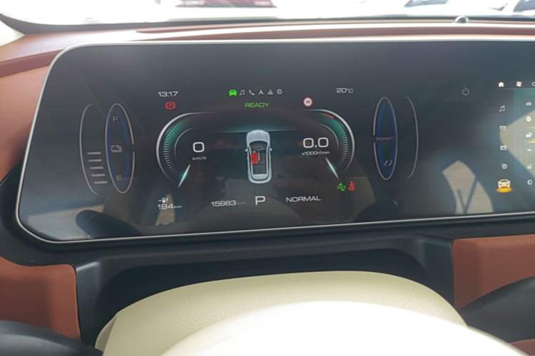 Used ORA Good Cat 2025 Model, 430 km Luxury Version Instrument Cluster