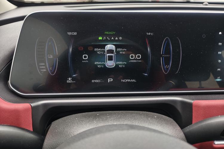 Used ORA Good Cat GT 2023 Mulan Edition 401km Luxury Version Instrument Cluster