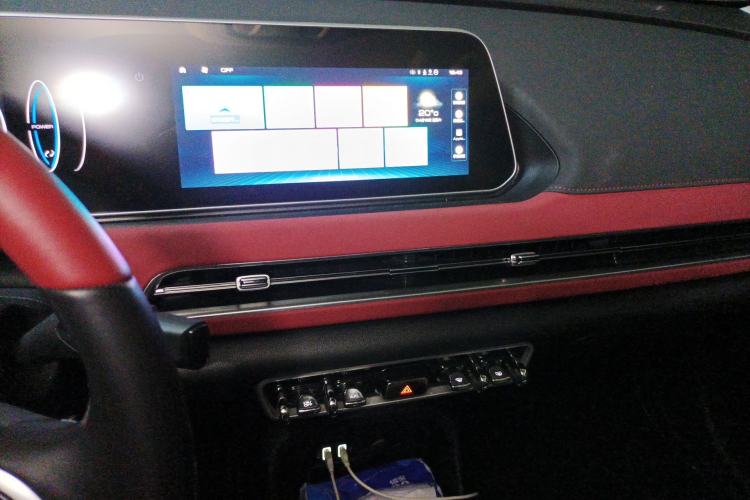 Used ORA Good Cat GT 2022 Mulan Edition 480km Long-Range续航 Audio And AC Panel