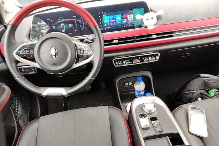 Used ORA Good Cat GT 2022 Mulan Edition 480km Long-Range续航 Center Console
