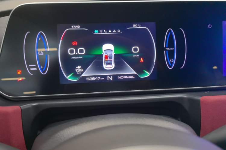 Used ORA Good Cat GT 2022 Mulan Edition 480km Long-Range续航 Instrument Cluster