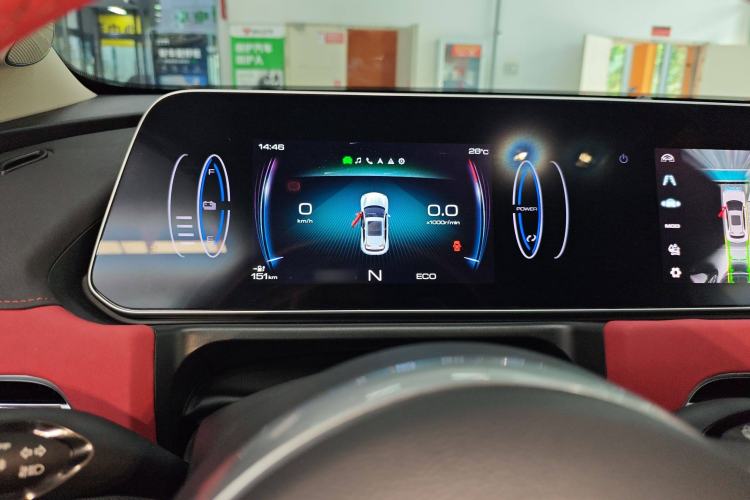Used ORA Good Cat GT 2022 Mulan Edition 480km Long-Range续航 Instrument Cluster