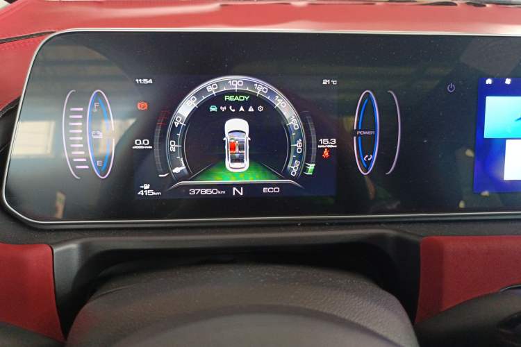 Used ORA Good Cat GT 2022 Mulan Edition 480km Long-Range续航 Instrument Cluster