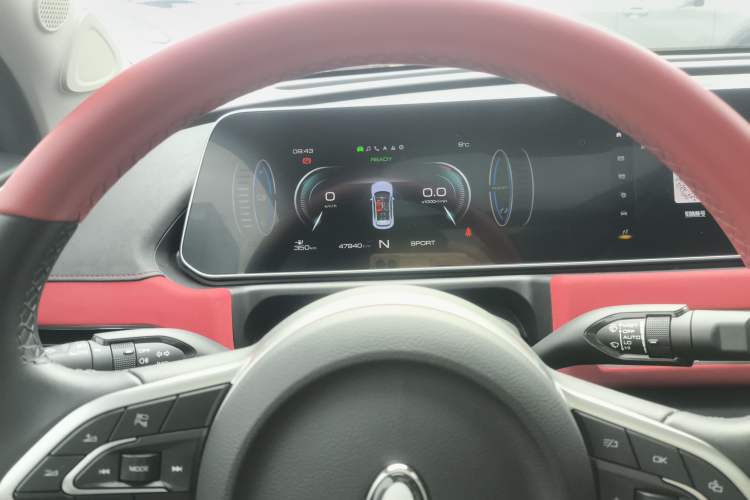 Used ORA Good Cat GT 2022 Mulan Edition 480km Long-Range续航 Instrument Cluster