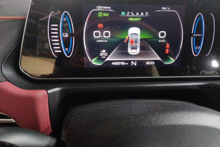 Used ORA Good Cat GT 2022 Mulan Edition 401 km Standard Range Odometer Close Up