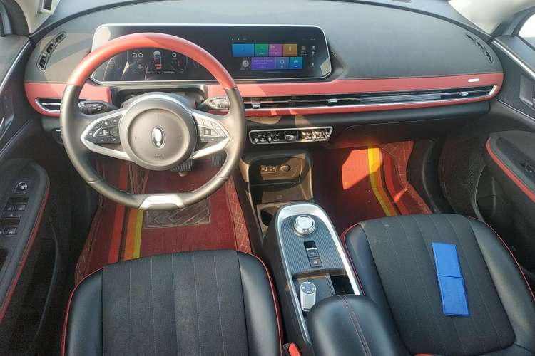Used ORA Good Cat GT 2022 Mulan Edition 480km Long-Range续航 Center Console