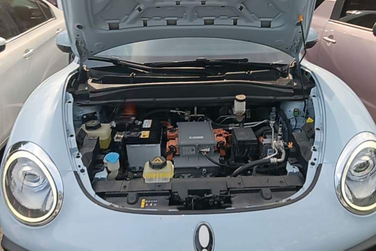 Used ORA Good Cat GT 2022 Mulan Edition 480km Long-Range续航 Engine Bay