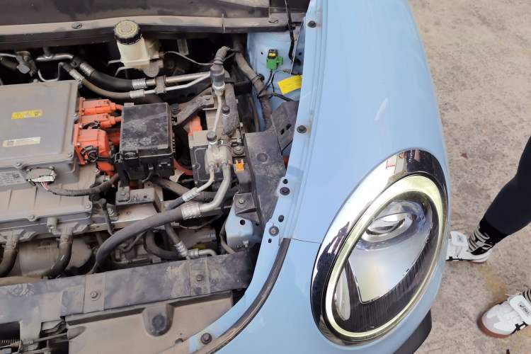 Used ORA Good Cat GT 2022 Mulan Edition 480km Long-Range续航 Engine Bay Left