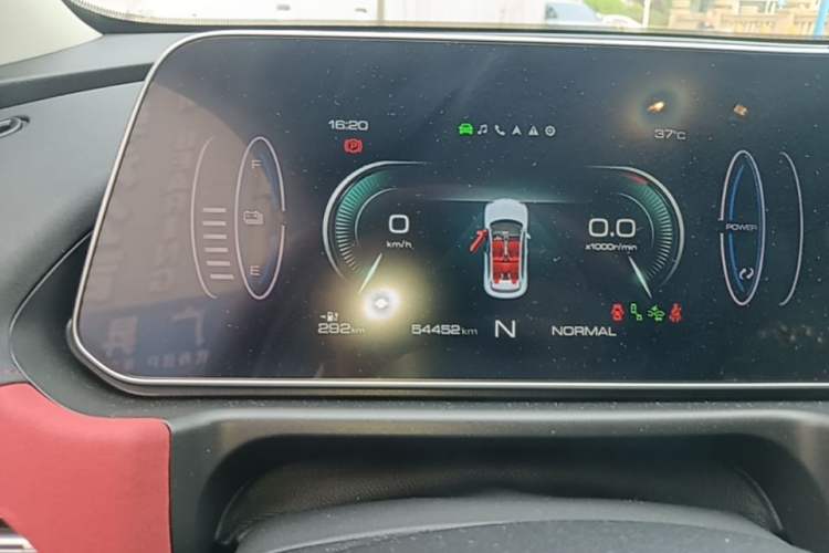Used ORA Good Cat GT 2022 Mulan Edition 480km Long-Range续航 Instrument Cluster