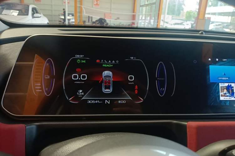 Used ORA Good Cat GT 2022 Mulan Edition 480km Long-Range续航 Instrument Cluster