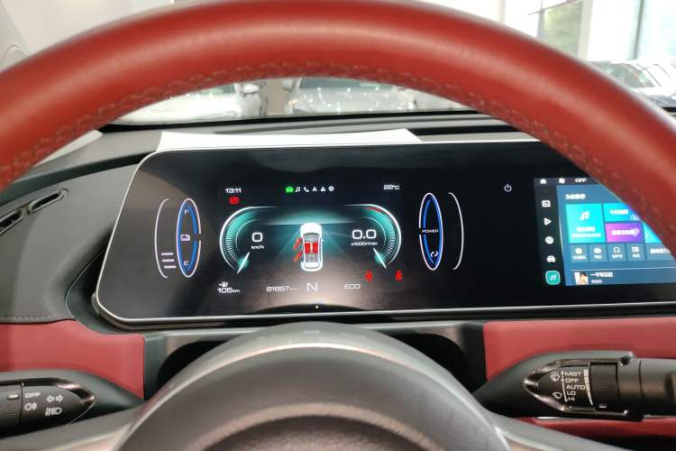Used ORA Good Cat GT 2022 Mulan Edition 480km Long-Range续航 Instrument Cluster