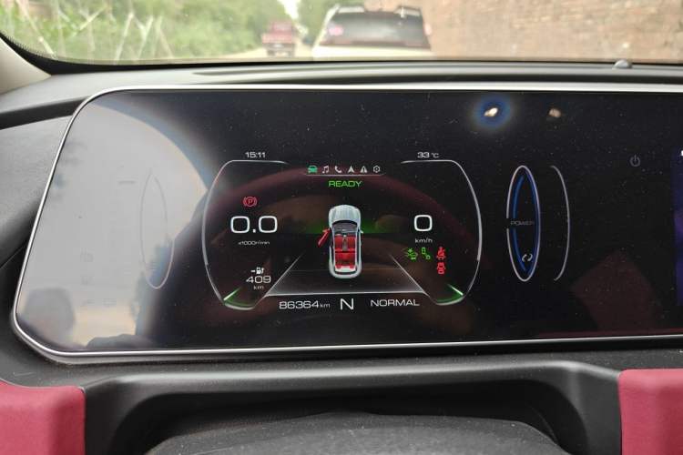 Used ORA Good Cat GT 2022 Mulan Edition 480km Long-Range续航 Instrument Cluster