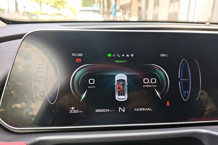 Used ORA Good Cat GT 2022 Mulan Edition 480km Long-Range续航 Instrument Cluster