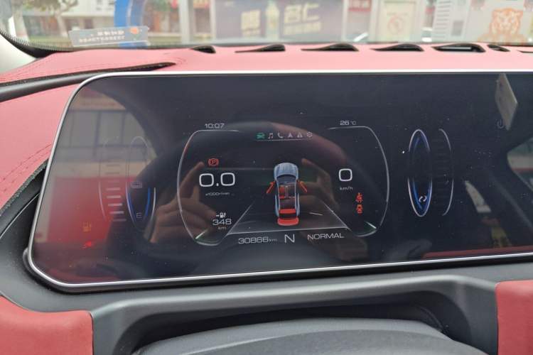 Used ORA Good Cat GT 2022 Mulan Edition 480km Long-Range续航 Instrument Cluster