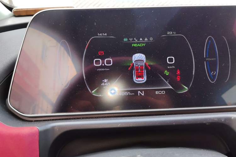 Used ORA Good Cat GT 2022 Mulan Edition 480km Long-Range续航 Instrument Cluster