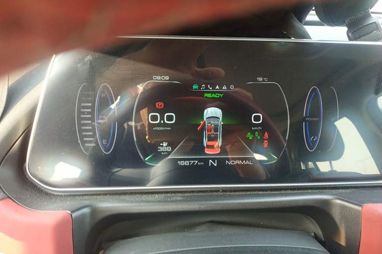 Used ORA Good Cat GT 2022 Mulan Edition 480km Long-Range续航 Instrument Cluster