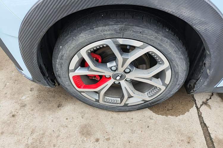 Used ORA Good Cat GT 2022 Mulan Edition 480km Long-Range续航 Left Front Wheel Hub