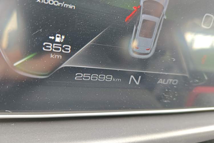 Used ORA Good Cat GT 2022 Mulan Edition 480km Long-Range续航 Odometer Close Up