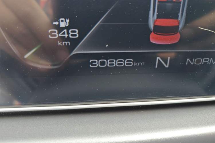 Used ORA Good Cat GT 2022 Mulan Edition 480km Long-Range续航 Odometer Close Up