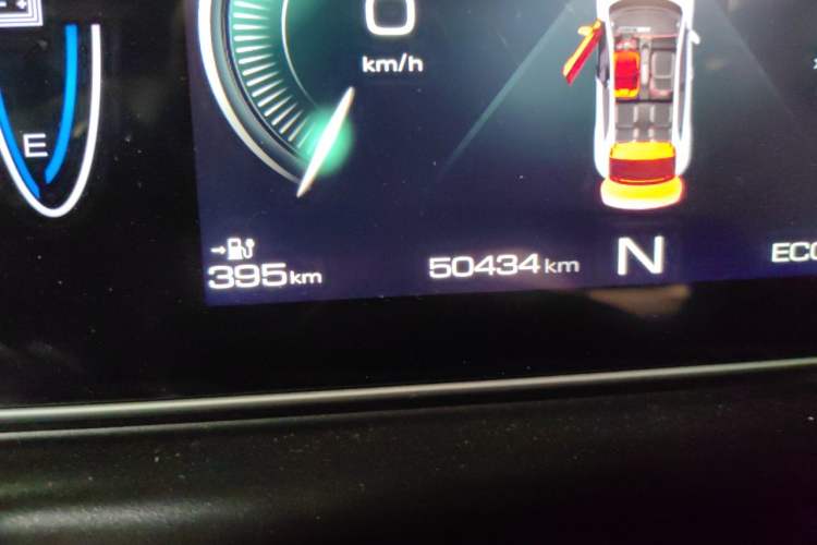 Used ORA Good Cat GT 2022 Mulan Edition 401 km Standard Range Odometer Close Up