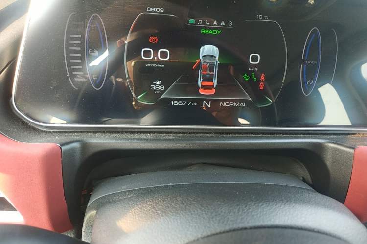 Used ORA Good Cat GT 2022 Mulan Edition 480km Long-Range续航 Odometer Close Up