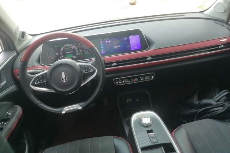 Used ORA Good Cat GT 2022 Mulan Edition 480km Long-Range续航 Center Console