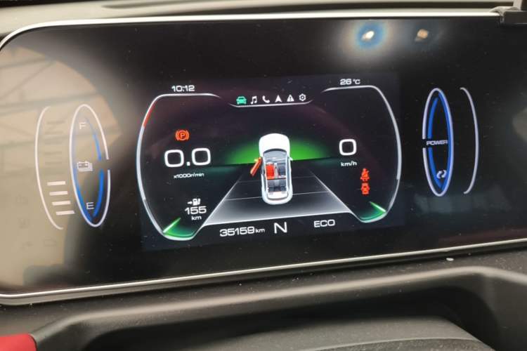 Used ORA Good Cat GT 2022 Mulan Edition 480km Long-Range续航 Instrument Cluster