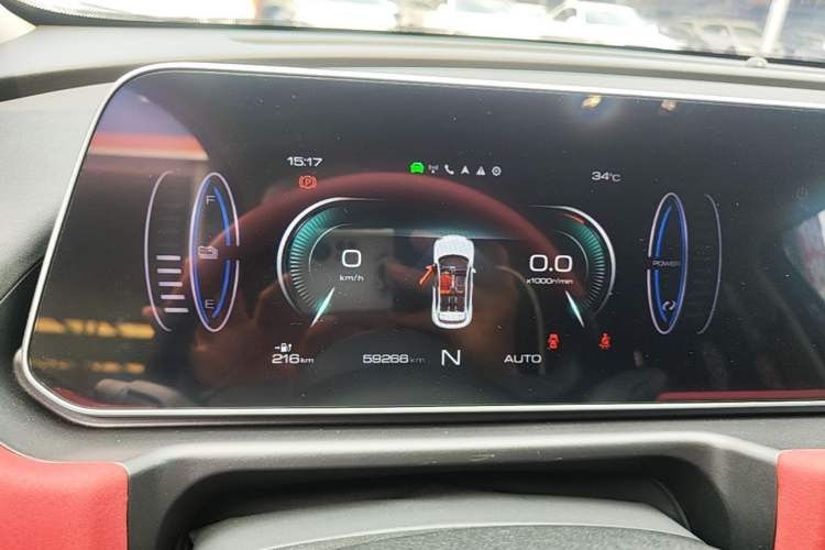 Used ORA Good Cat GT 2022 Mulan Edition 401 km Standard Range Instrument Cluster