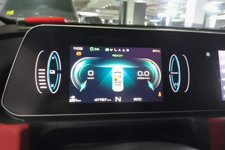 Used ORA Good Cat GT 2022 Mulan Edition 480km Long-Range续航 Instrument Cluster