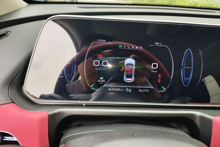 Used ORA Good Cat GT 2022 Mulan Edition 480km Long-Range续航 Instrument Cluster
