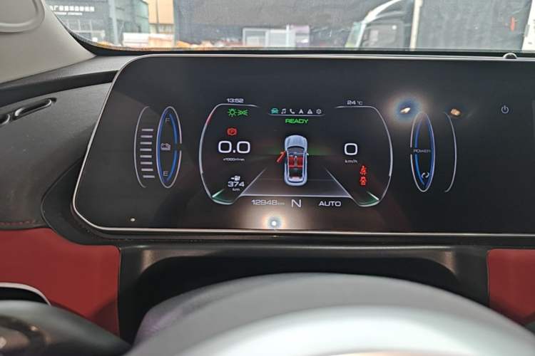 Used ORA Good Cat GT 2022 Mulan Edition 480km Long-Range续航 Instrument Cluster