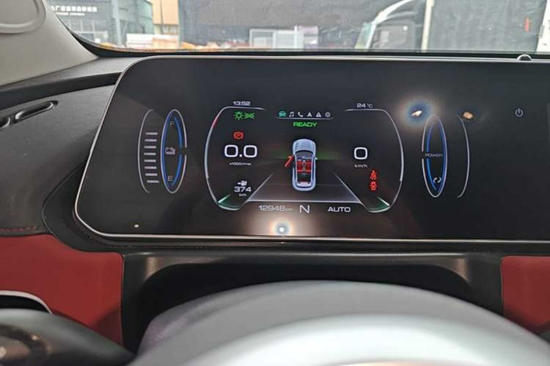 Used ORA Good Cat GT 2022 Mulan Edition 480km Long-Range续航 Instrument Cluster