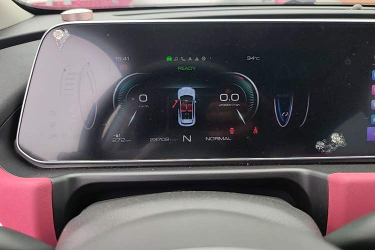 Used ORA Good Cat GT 2022 Mulan Edition 480km Long-Range续航 Instrument Cluster
