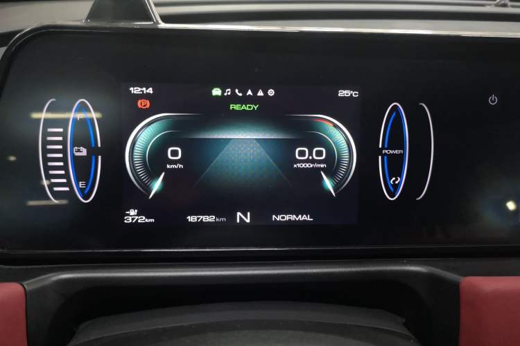 Used ORA Good Cat GT 2022 Mulan Edition 480km Long-Range续航 Instrument Cluster